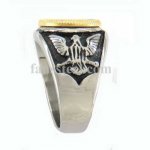 MBLR0016 custom made eagle scout freeman ring