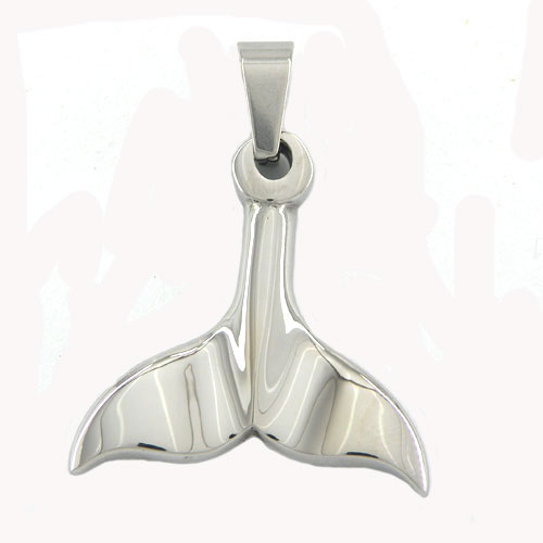 FSP310076 Whale Tail Pendant - Click Image to Close