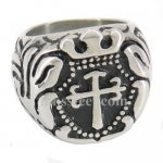 FSR09W32 maltesse cross crown cross ring 