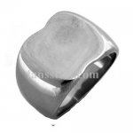 FSR07W60 Engravable signet ring