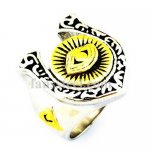 FSR12W76G sunshine triangle all seeing eye Ring