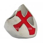 FSR13W01 shield cross templar knight ring