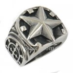 FSR12W23 star helmet horseshoe heel  ring