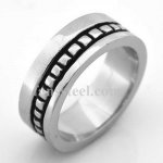 FSR08W71 dot row circle band ring