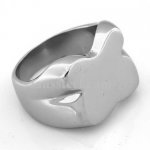 FSR04W66 Engravable signet ring