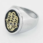 FSR13W44 Jewish Hand Hebrew Hamsa ring