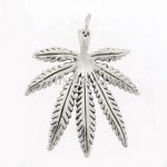 FSP15W54 Cannabis marijuana leaf pendant 