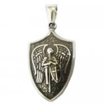 FSP19W12  Angel Shield Pendant