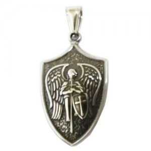 FSP19W12 Angel Shield Pendant