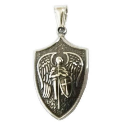 FSP19W12 Angel Shield Pendant
