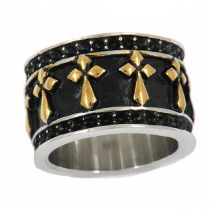 FSR11W34G diamond flower band Ring