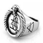 FSR14W45 Aquarius star signs zodiac ring