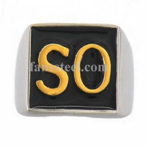 FSR09W65G Custom made 2 alphabet SO ring