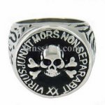 FSR11W12 cross bone  skull mosonic ring 