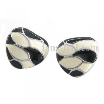 enamel heart earring FSE14PR1