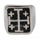 FSR11W83 Crusaders Knights Templar cross ring