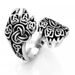 FSR14W20 celtic knot claw ring