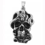 FSP19W46  Skull Pendant