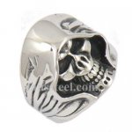 FSR13W17 reaper ghost skull biker ring