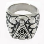 FSR09W23 Master Mason masonic ring