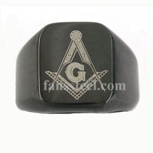 FSR07W86B Master Mason masonic ring