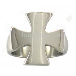 FSR06W81 Maltese Cross Signet Ring