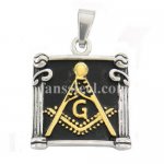FSP16W70  Pillar  masonic pendant 