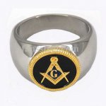 MBLR0001 custom made Master mason masonic ring 