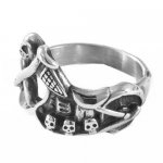 FSR21W55 Skull Rider ring