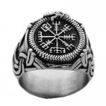 FSR21W18  Helm of Awe  Valknut Viking ring