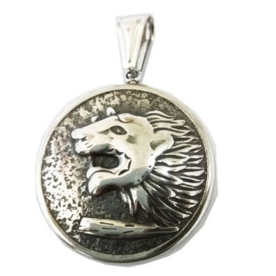 FSP19W03 Wolf Head Pendant