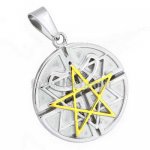 FSP17W13G corss trianglecircle  star Pendant 