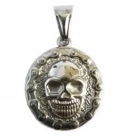 FSP18W91 Chain Skull Pendant