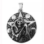 FSP19W58  Skull Pendant