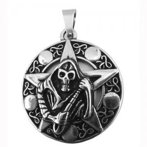 FSP19W58 Skull Pendant