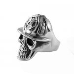 FSR22W43  Skull  ring
