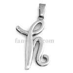 FSP17W11 alphabet word letter H Pendant