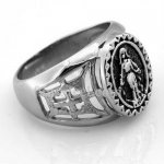 FSR07W43 the Virgin Mary goddess Ring