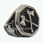 FSR13W47 shield Hexagon cross axe ring