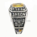 FSR08W76Y high School ring Yellow CZ