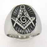 FSR11W14 free masonary master mason Ring