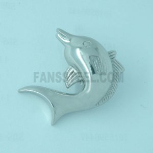 FSP04W07 pendant jumping Dolphin Pendant