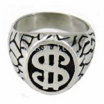 FSR11W21 US Dollar symbol Ring