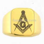 FSR07W86G Master Mason  masonic ring 