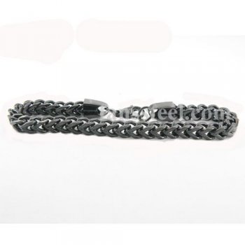 FSB00W26 double twist cowboy chain bracelet