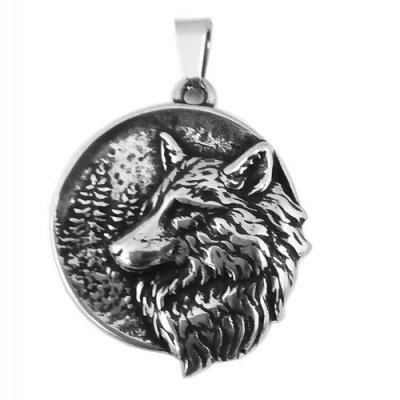 FSP19W69 Wolf Pendant
