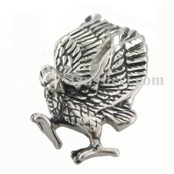 FSP08W04B jumping Eagle pendant