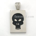 FSPR14027  skull biker pendant