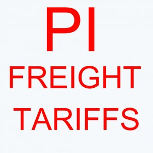 PI FREIGHT TARIFFS ring