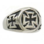 FSR09W94 German Iron cross ring